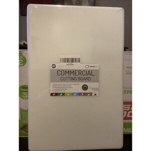 Cutting Board Thirteen Chefs commercial polypropylene 12 In By 18 In